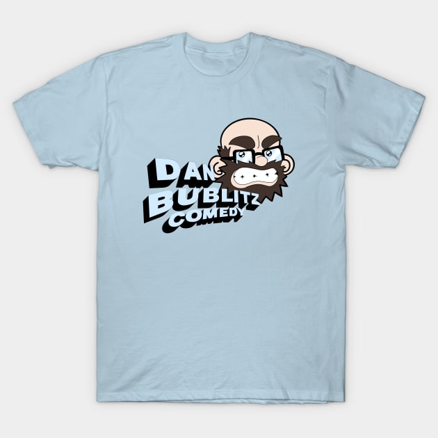 Dan Bublitz Jr Cartoon Comedy Logo T-Shirt by Blitzed Entertainment